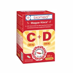 BIOMED MAGYAR KINCS C+D VITAMIN KAPSZULA - Bio és natúr étrendkiegészítők