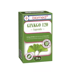 Biomed ginkgo 120 kapszula 30 db - Bio és natúr étrendkiegészítők