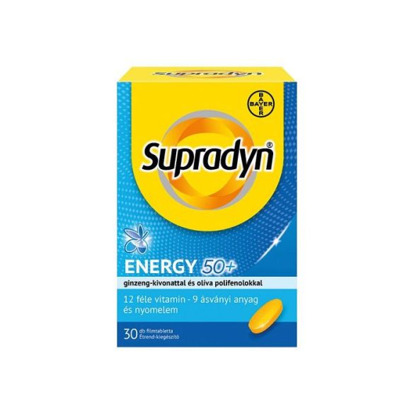 Supradyn Energia 50+ Filmtabletta 30Db