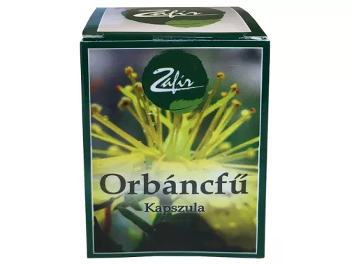Zafír orbáncfű kapszula 60 db - Bio és natúr étrendkiegészítők