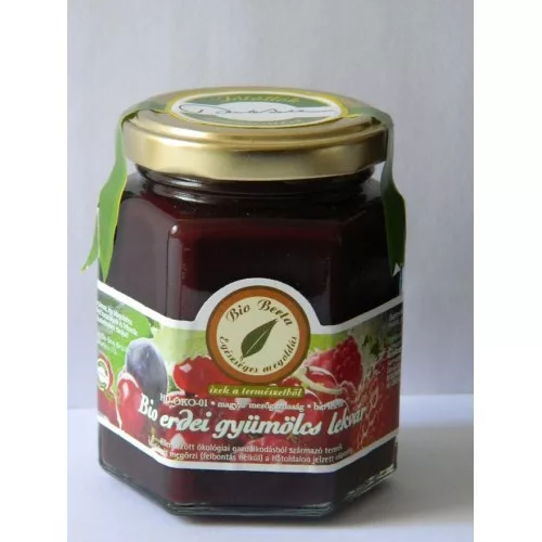 Bio berta lekvár erdei gyümölcs 190 g - Bio és natúr élelmiszerek