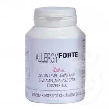Allergy forte étrend-kiegészítő kapszula 60 db - Bio és natúr étrendkiegészítők