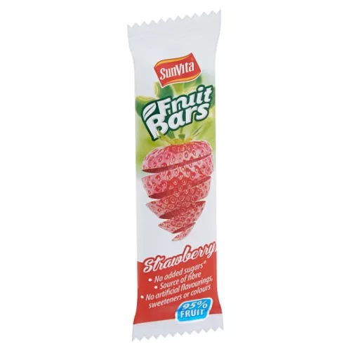 Sunvita gyümölcsszelet eper 20 g - Bio és natúr élelmiszerek