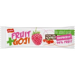 Sunvita gyümölcsszelet málna-goji 30 g - Bio és natúr élelmiszerek