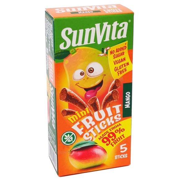 SUNVITA MINI FRUIT STICKS MANGO 5DB HCM.