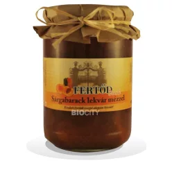 Fertődi sárgabarack lekvár mézzel 400 g - Bio és natúr élelmiszerek