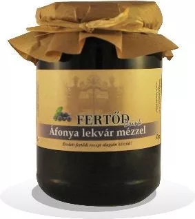 Fertőd drink áfonya lekvár mézzel 400 g - Bio és natúr élelmiszerek
