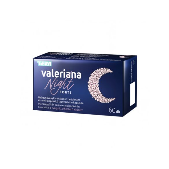 Valeriana Night Forte Kapszula 60 db