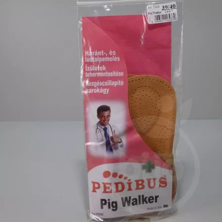 Pedibus talpbetét bőr pig walker 39/40 3/4 - Bio és natúr kozmetikumok