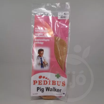 Pedibus talpbetét bőr pig walker 41/42 3/4 - Bio és natúr kozmetikumok