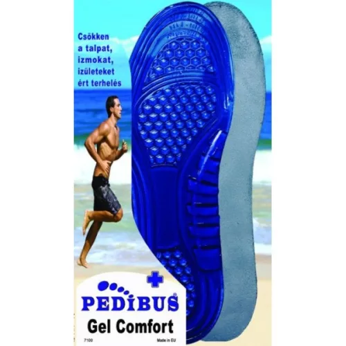 Pedibus talpbetét gel comfort férfi - Bio és natúr kozmetikumok