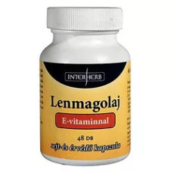 INTERHERB LENMAGOLAJ KAPSZULA 48 db - Bio és natúr étrendkiegészítők