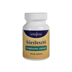 INTERHERB SÖRÉLESZTŐ TABLETTA 150 db - Bio és natúr étrendkiegészítők