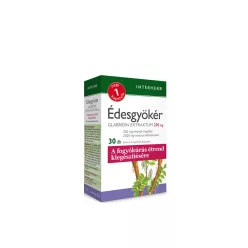 INTERHERB NAPI 1 ÉDESGYÖKÉR GLABRIDIN EXTRAKTUM KAPSZULA 30 db - Bio és natúr étrendkiegészítők