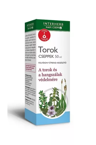 INTERHERB NAPI CSEPP TOROK CSEPPEK 50 ml - Bio és natúr étrendkiegészítők