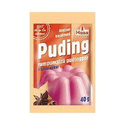 Haas natural pudingpor puncs 40 g - Bio és natúr élelmiszerek