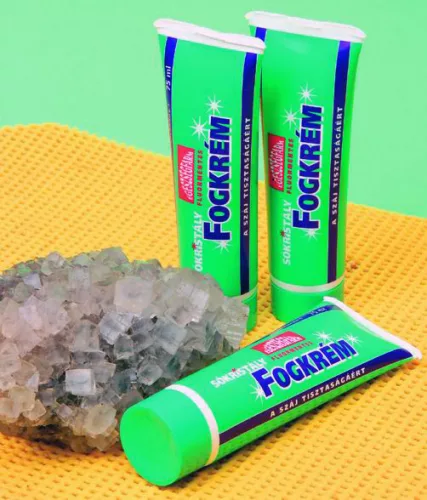 Egészségfarm sókristály fogkrém 75 ml - Bio és natúr kozmetikumok