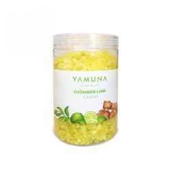 Yamuna tégelyes fürdősó gyömbér-lime 1000 g