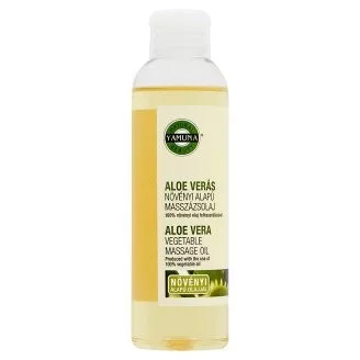 YAMUNA NÖVÉNYI MASSZÁZSOLAJ ALOE VERÁS 250 ml - Bio és natúr kozmetikumok