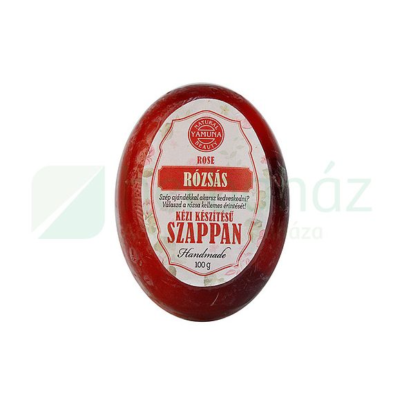 Yamuna kézi készítésű szappan rózsa 100 g