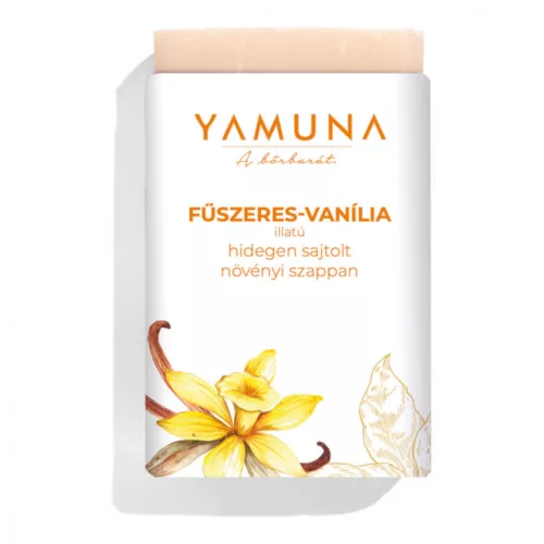 Yamuna natural szappan fűszeres vanília 110 g - Bio és natúr kozmetikumok