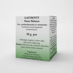 GASTROVIT NATUR BALANCE PROBIOT.POR 50 g - Bio és natúr étrendkiegészítők