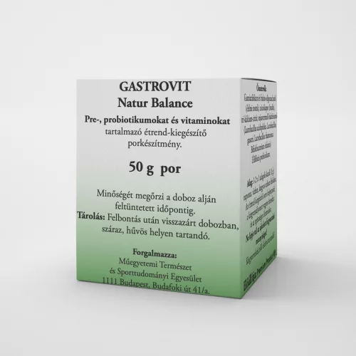 GASTROVIT NATUR BALANCE PROBIOT.POR 50 g - Bio és natúr étrendkiegészítők