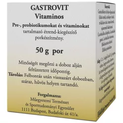 GASTROVIT VITAMINOS PROBIOT.POR 50 g - Bio és natúr étrendkiegészítők