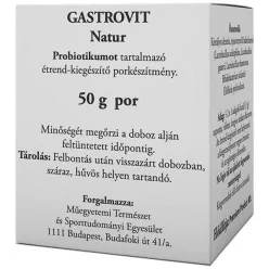 GASTROVIT NATUR PROBIOT.POR 50 g - Bio és natúr étrendkiegészítők