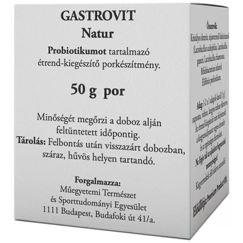 GASTROVIT NATUR PROBIOT.POR 50 g - Bio és natúr étrendkiegészítők
