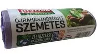 Mazzini újrahasznosított szemeteszsák 20L 20 db - Bio és natúr tisztítószerek