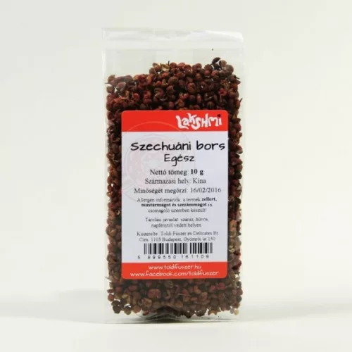 Lakhsmy szechuani bors egész 10 g - Bio és natúr élelmiszerek