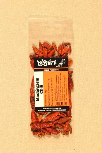 Lakhsmy chili madárszem egész 10 g - Bio és natúr élelmiszerek
