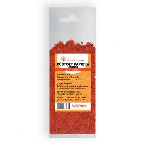 Lakshmy Füstölt Paprika Csípős 50G - 