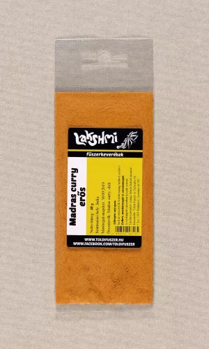 Lakhsmy madras curry csípős 40 g - Bio és natúr élelmiszerek
