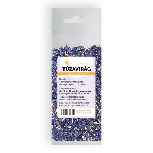 Lakshmy búzavirág szirom 2 g - Bio és natúr élelmiszerek