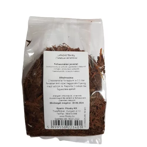 FITODRY LAPCHO TEA 80G - Bio és natúr élelmiszerek