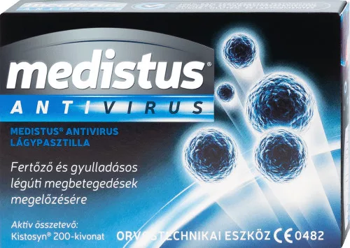 Medistus antivirus lágypasztilla 10 db - Bio és natúr étrendkiegészítők