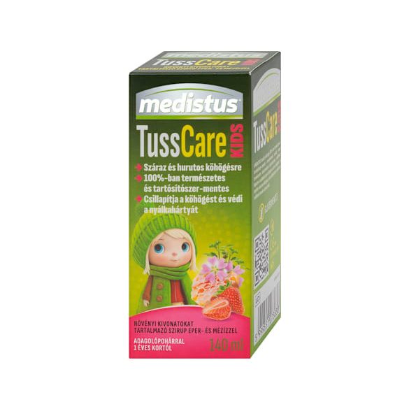 MEDISTUS TUSSCARE SZIRUP GYEREK 140ML