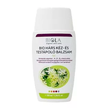 BIOLA Bio Hárs Kéz- És Testápoló Balzsam 50ml - 