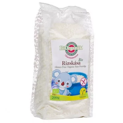 Biorganik bio gluténmentes rizskása 200 g - Bio és natúr élelmiszerek