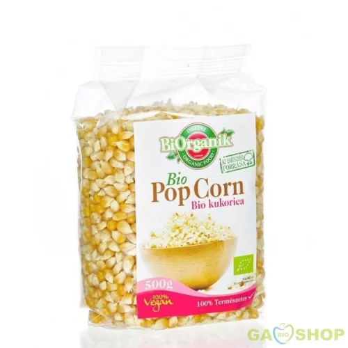 Biorganik bio kukorica popcorn 500 g