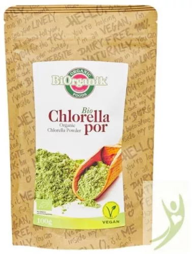 Biorganik bio chlorella por 100 g - Bio és natúr étrendkiegészítők
