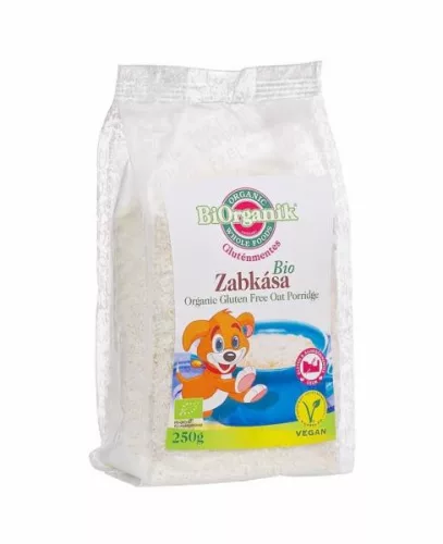 Biorganik bio gluténmentes zabkása 250 g - Bio és natúr élelmiszerek