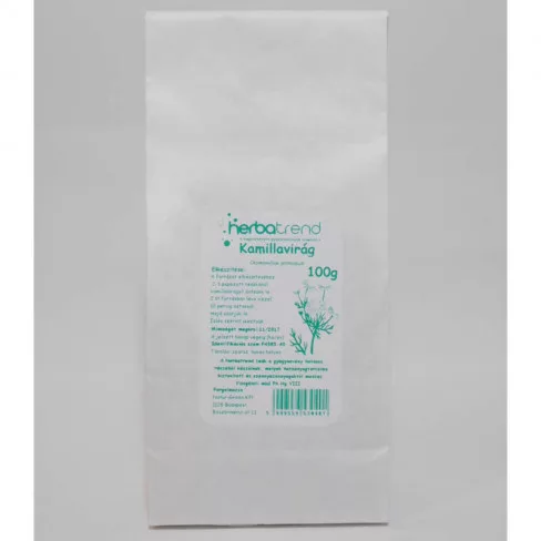 Herbatrend Kamillavirág Tea  100 g - Bio és natúr élelmiszerek