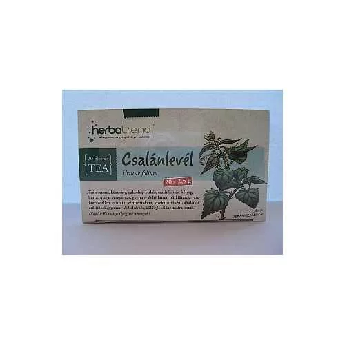 Herbatrend Csalánlevél Filteres Tea 20 filter - Bio és natúr élelmiszerek