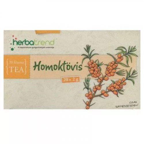 Herbatrend Homoktövis Filteres Tea 20 filter - Bio és natúr élelmiszerek