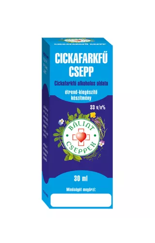 Bálint cickafarkfű cseppek 30 ml - Bio és natúr étrendkiegészítők