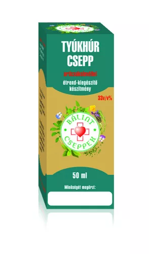 Bálint tyúkhúr csepp articsókalevéllel 50 ml - Bio és natúr étrendkiegészítők