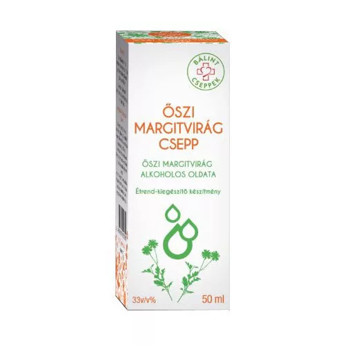 Bálint őszi margitvirág csepp 50 ml - Bio és natúr étrendkiegészítők